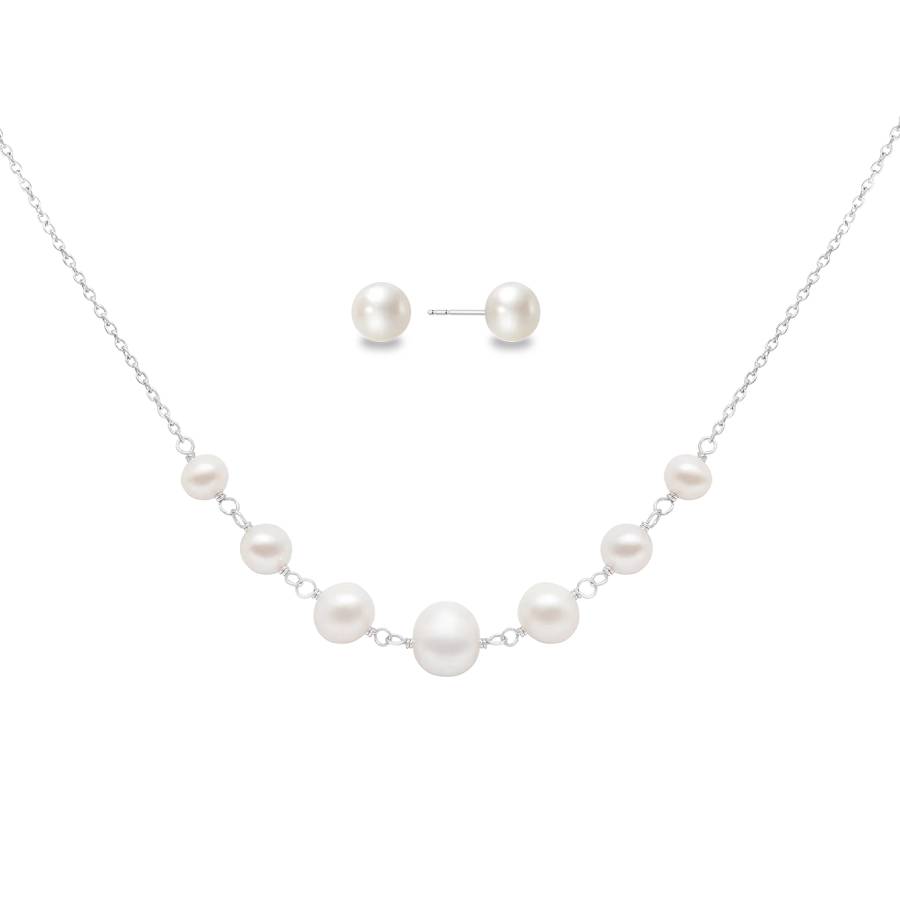 Graduated Pearl Set