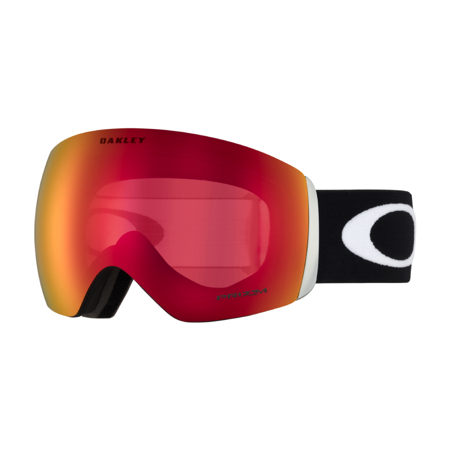 Flight Decksnow Goggles Prizm Snow Torch Iridium Lenses, Matte Black Strap - Large