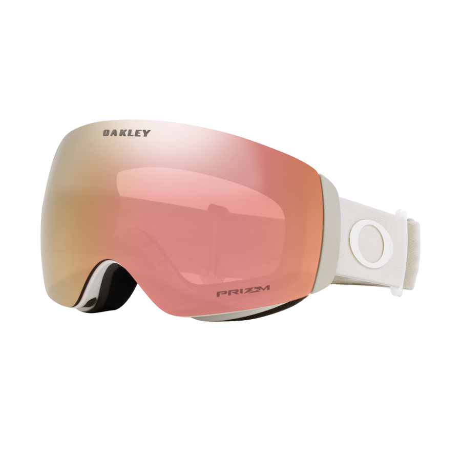Flight Deck Snow Goggles Prizm Rose Gold Iridium Lenses, Matte