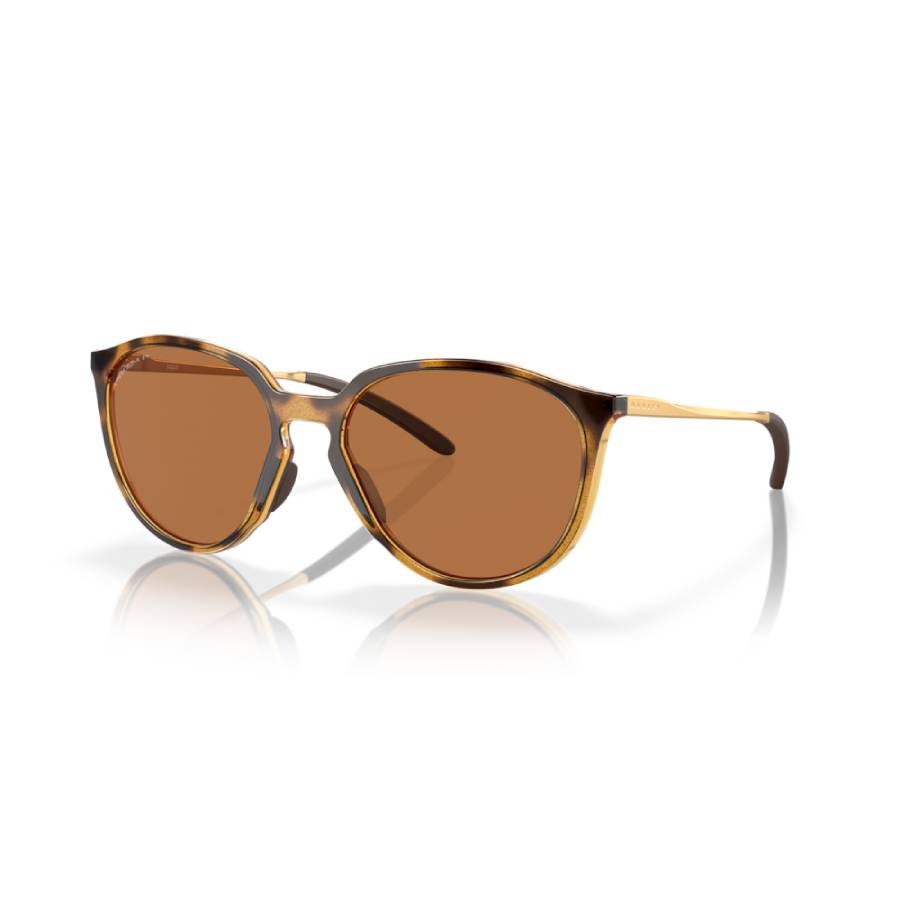Sielo Polarized Round Sunglasses - Women - Polished Brown Tortoise