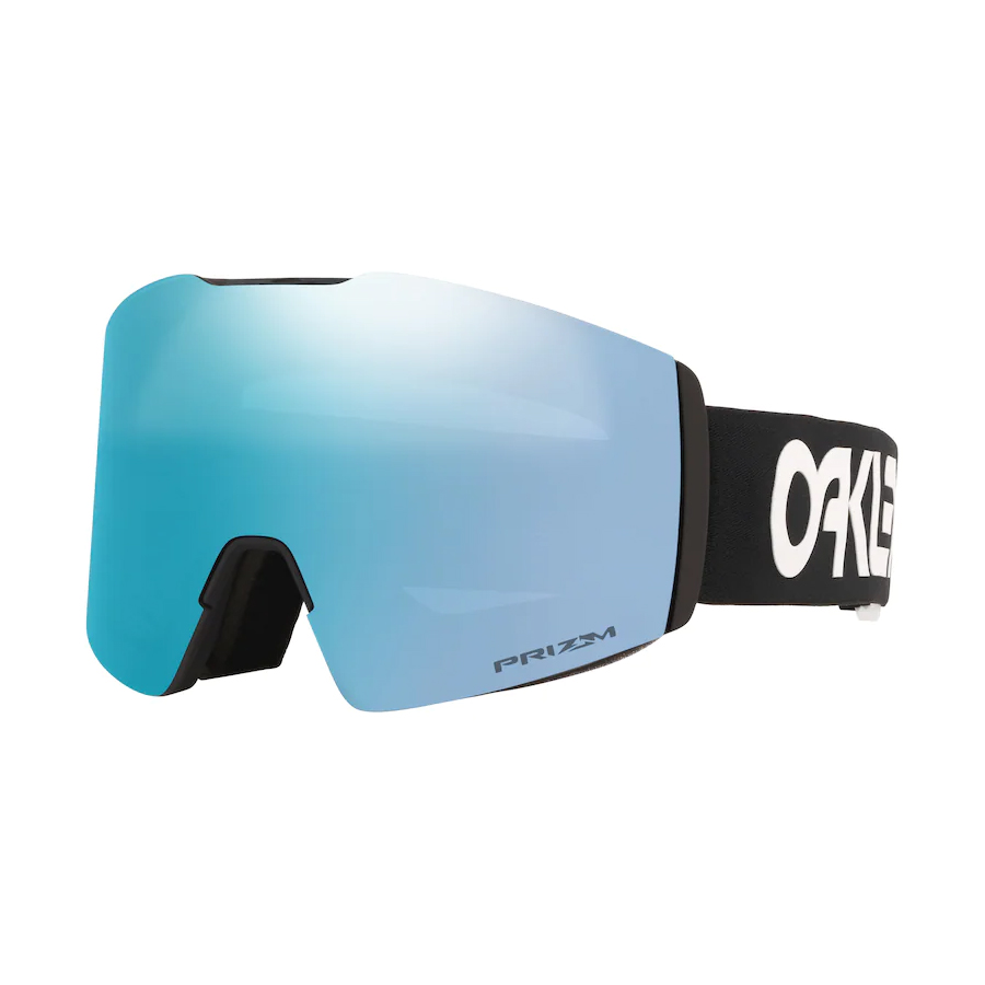 Fall Line Snow Goggles Prizm Snow Black Iridium Lenses, Matte black Strap - Large