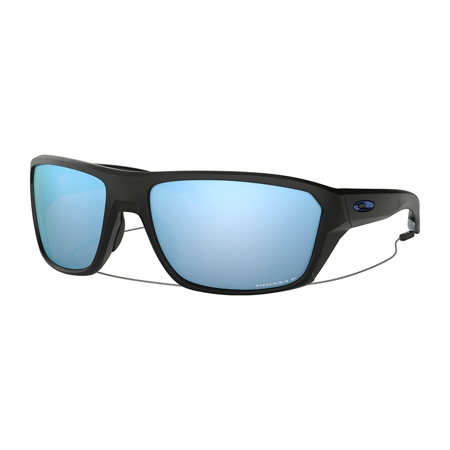 Men's Split Shot Sunglasses - Black with Prizm Deep Water Polarized Lenses