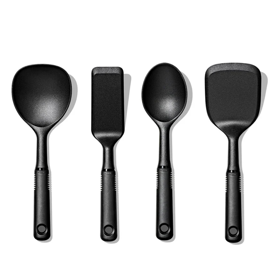 Mini Utensil Set of 4 - Black