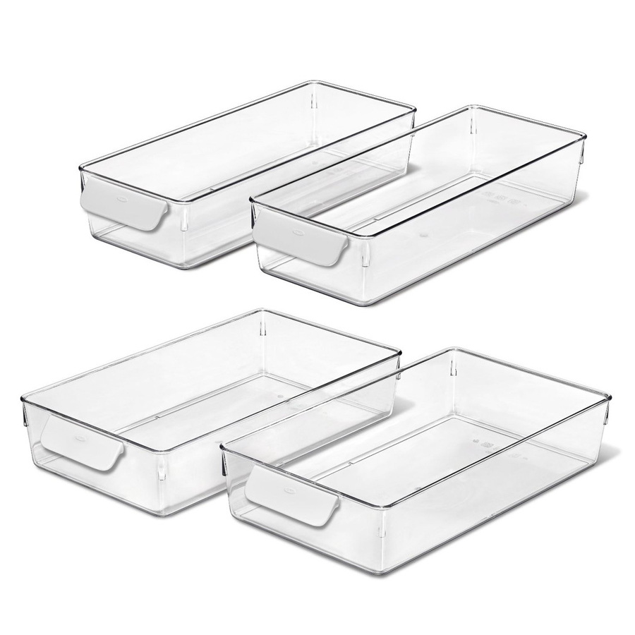 Ensemble de rangement pour réfrigérateur 4 pièces