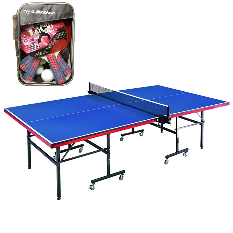 Ace 5 Ping Pong Table with Set of 4 Paddles and 3 Game Balls