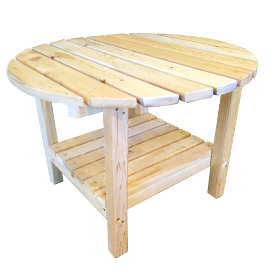 Adirondack Coffee Table Made of Canadian White Cedar