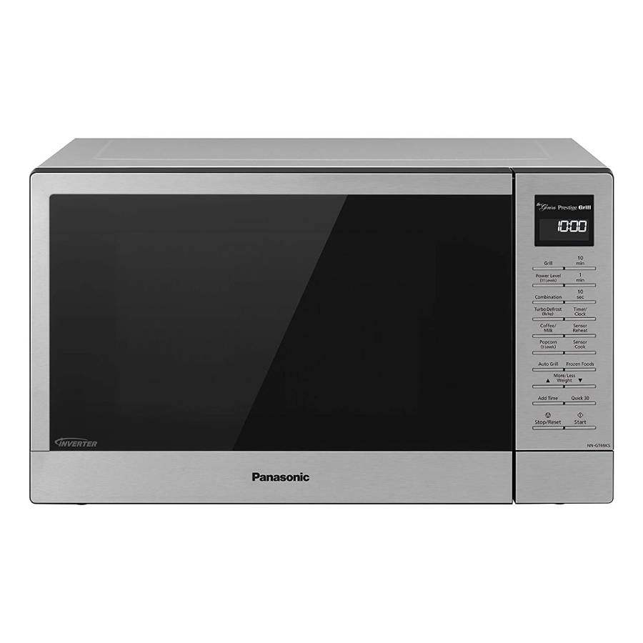 Compact Microwave Oven with Inverter Technology and Dual Cooking