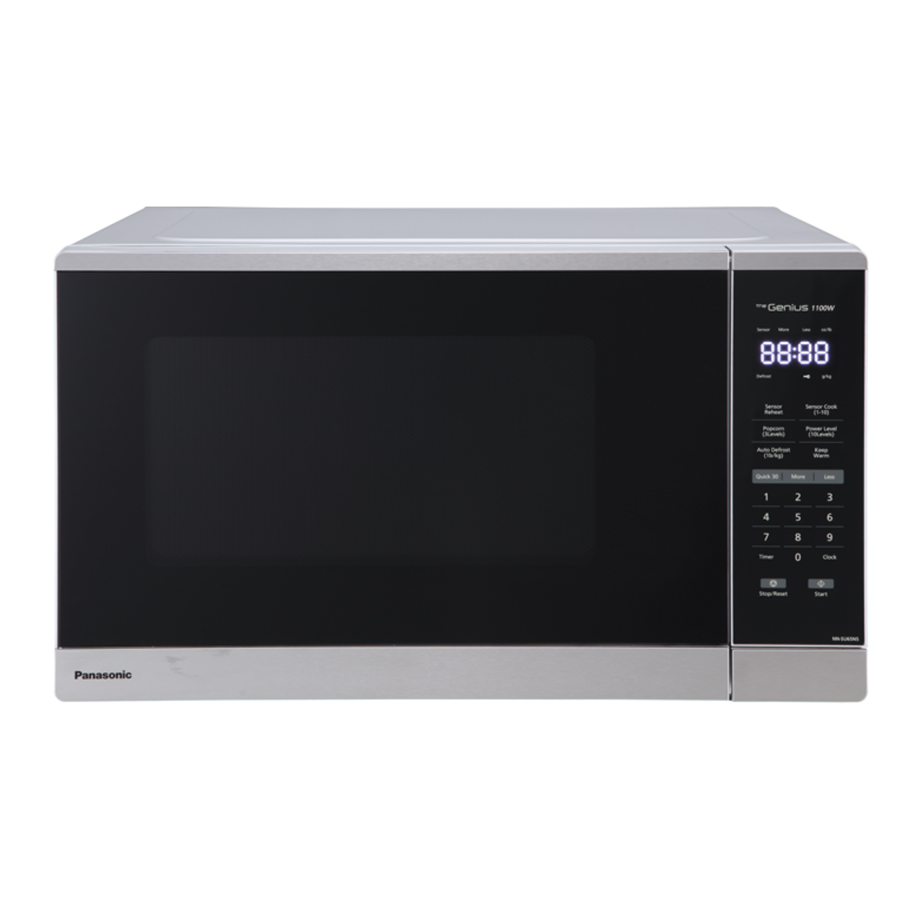 1.3 Cubic Foot 1100 Watt Microwave - Black