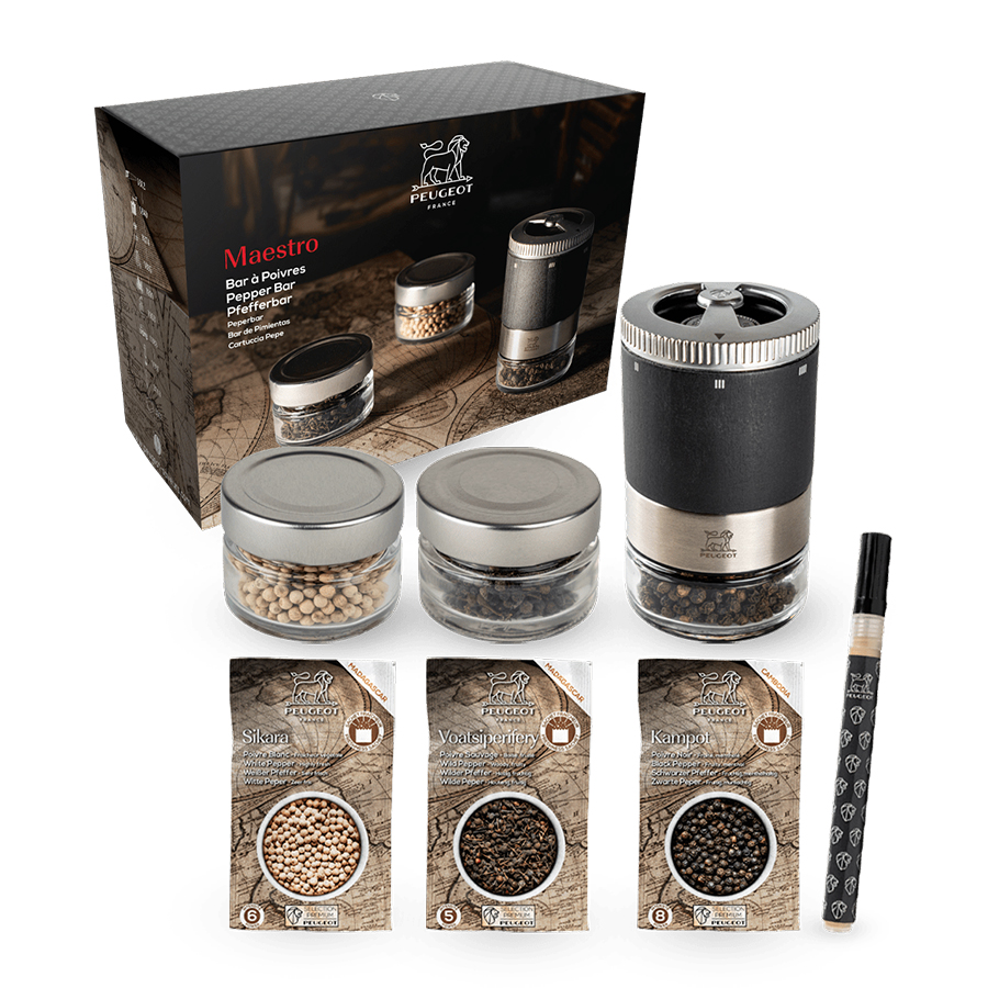 Coffret Bar à poivre Maestro