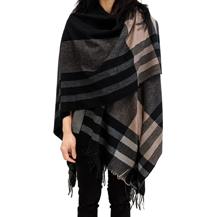Poncho - Women - Beige