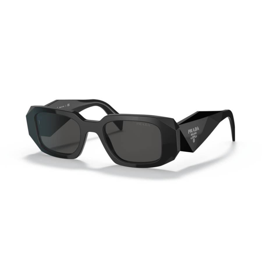 Rectangle Sunglasses - Women - Black