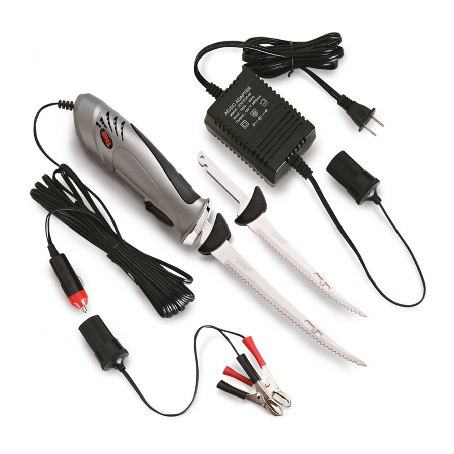 Deluxe Electric Fillet Knife Set
