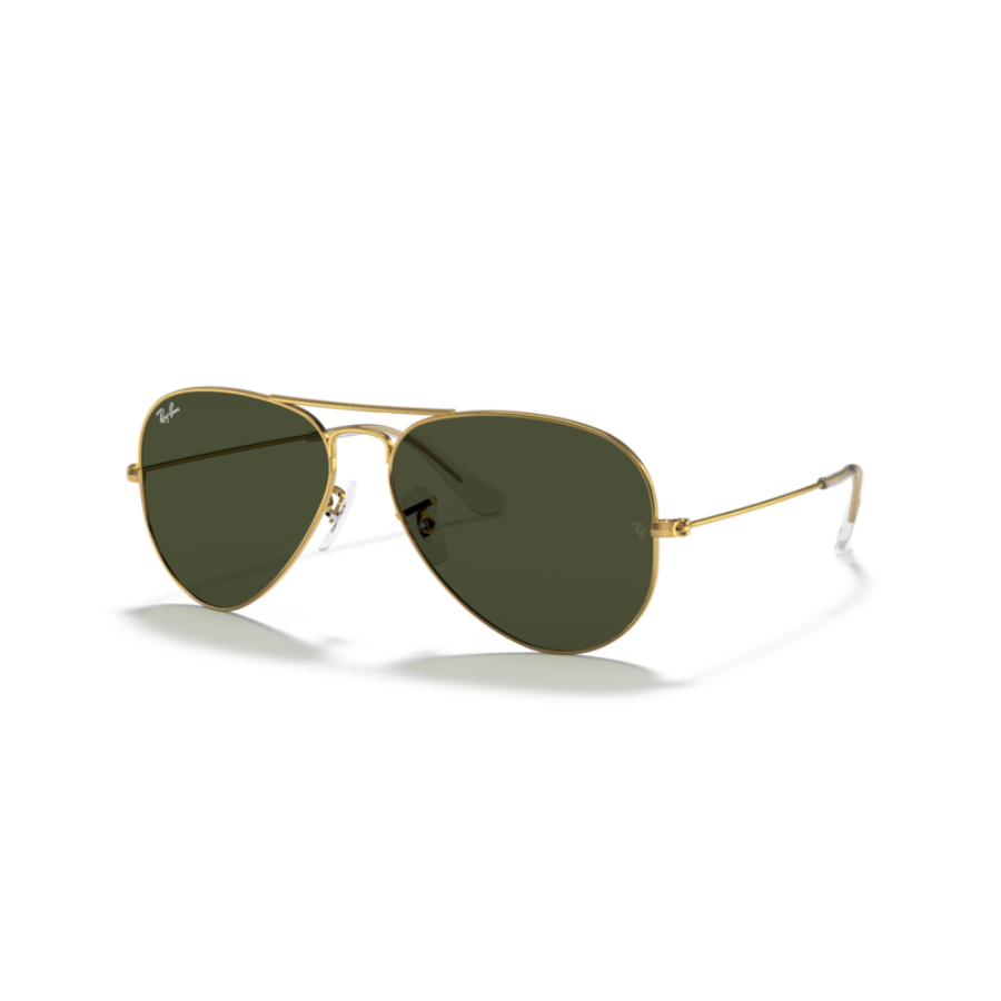 Aviator Classic Sunglasses - Unisex - Gold
