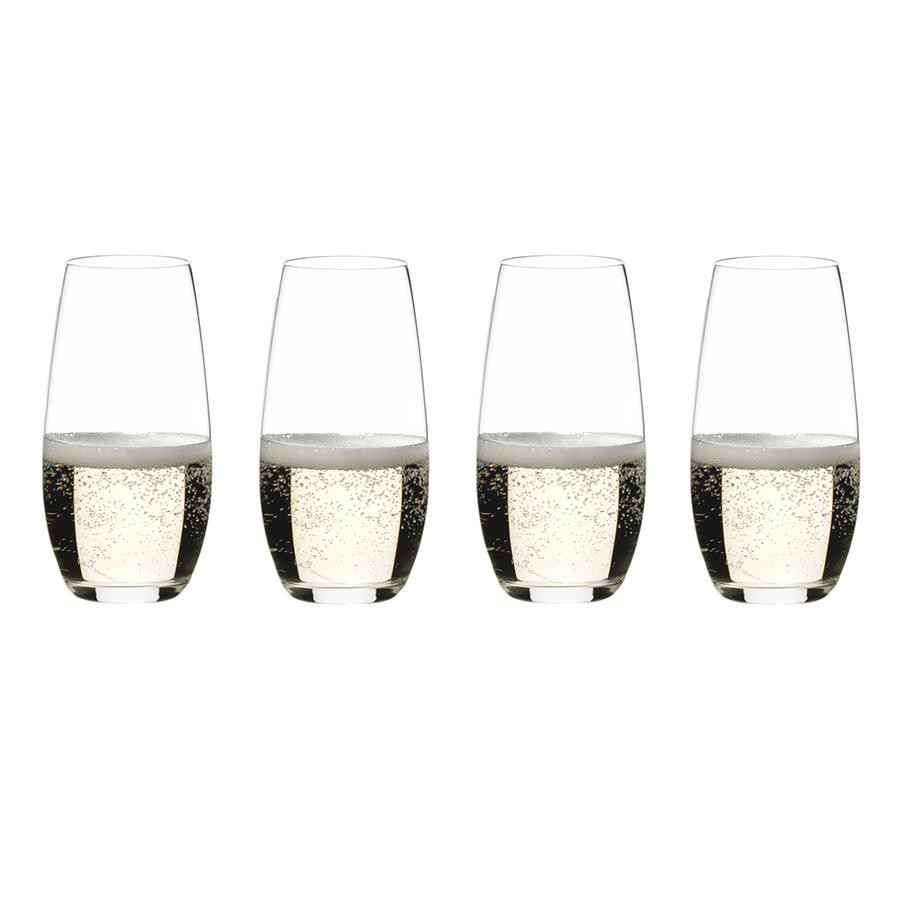 O Champagne Glasses - Set of 4