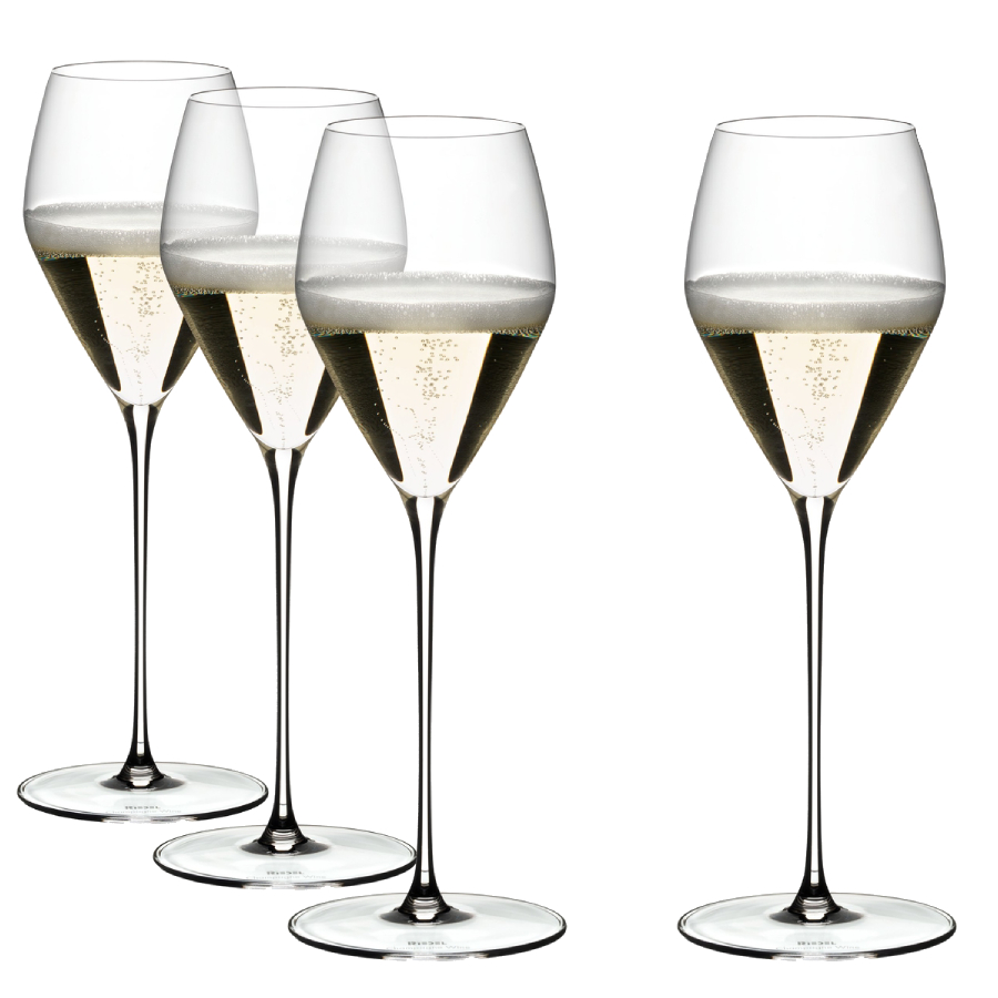 Veloce Verres à champagne - Jeu de 4