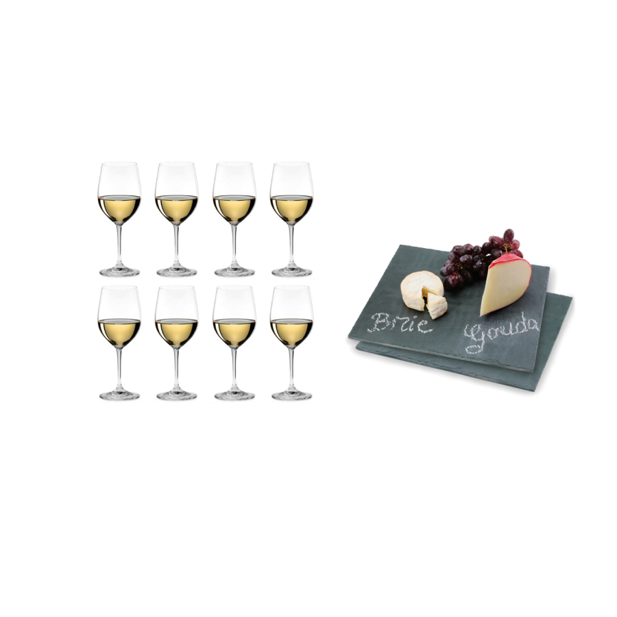 Verres à vin Vinum Cristal Viognier-Chardonnay - 8 pcs