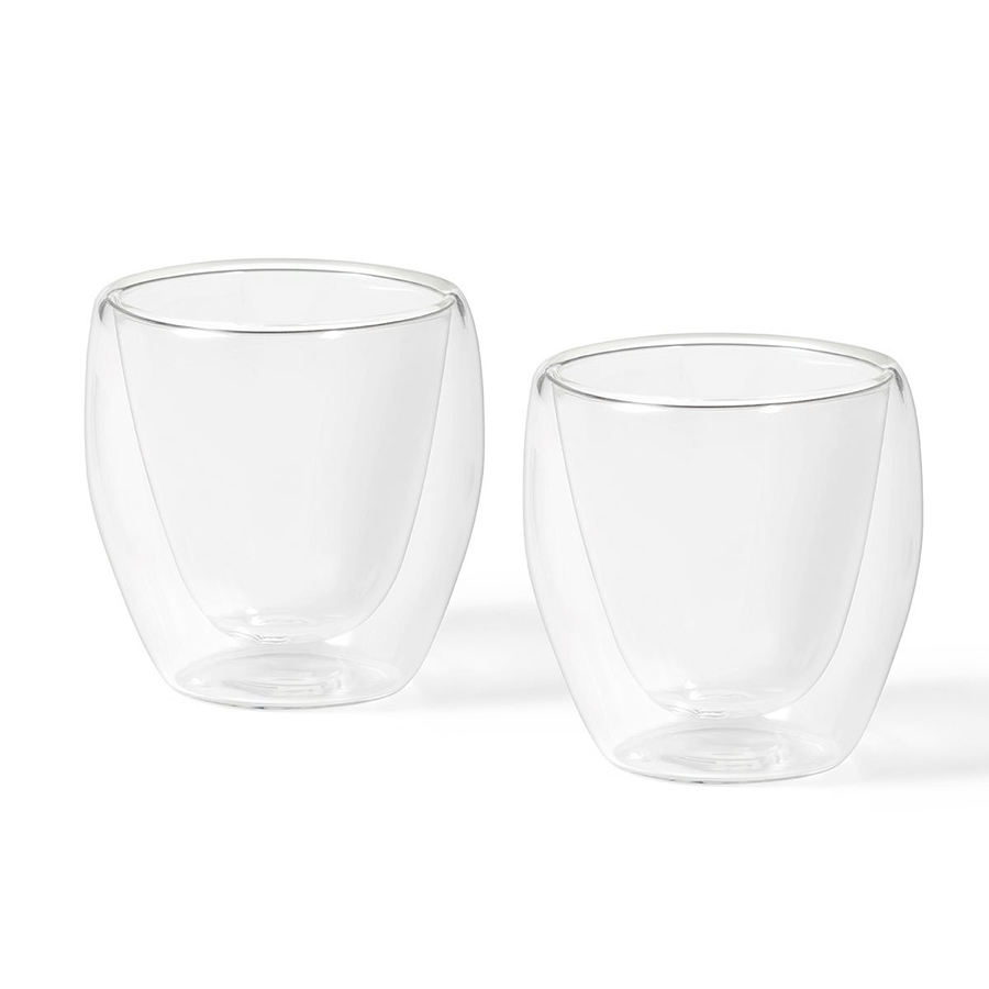 Tasses à espresso à double paroi - Lot de 2