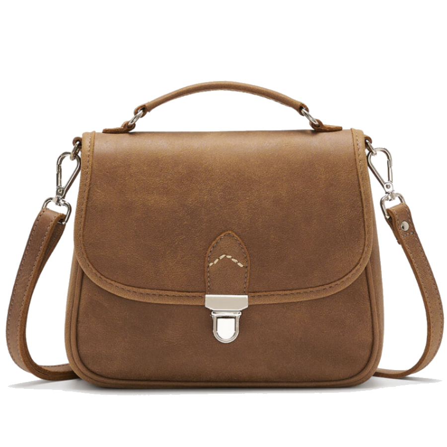 Sac Audrey en cuir Tribe - Naturel