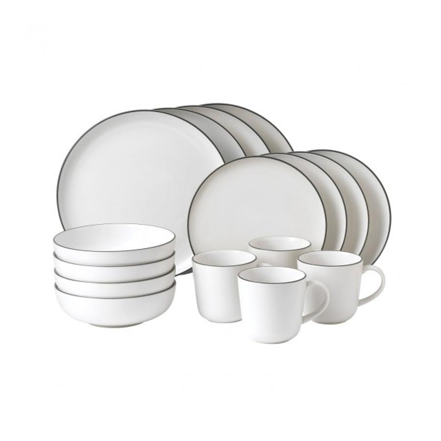 Gordon Ramsay Bread Street 16 Piece Dinner Set - White