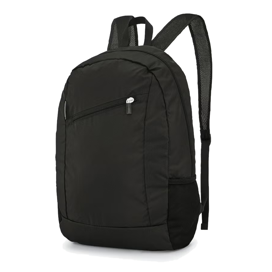 Foldaway Backpack - Black