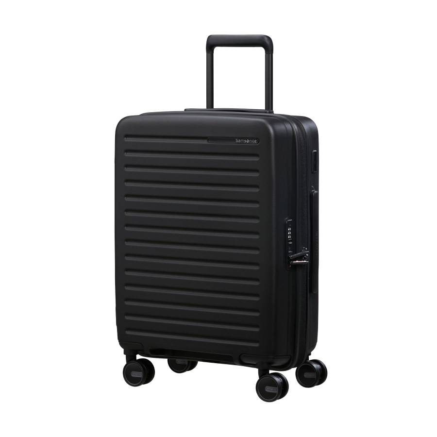 Restackd Expandable Spinner Carry-On - Black