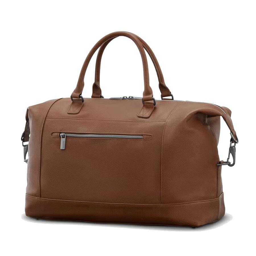 Classic Leather Weekender - Cognac