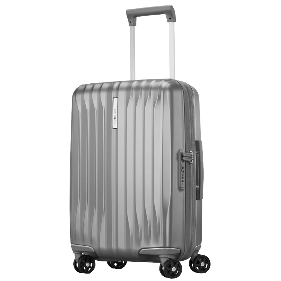 UpLIFT Hardside Spinner Carry-On Exp. - Silver Shimmer