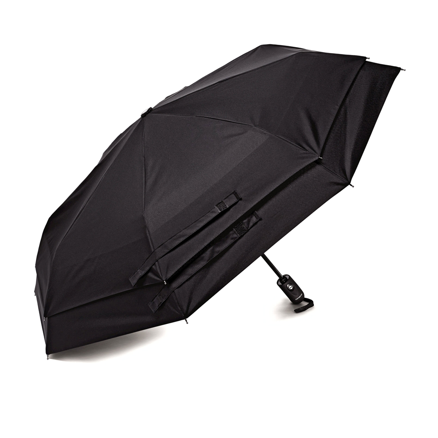 Windguard Auto Open/Close Umbrella - Black