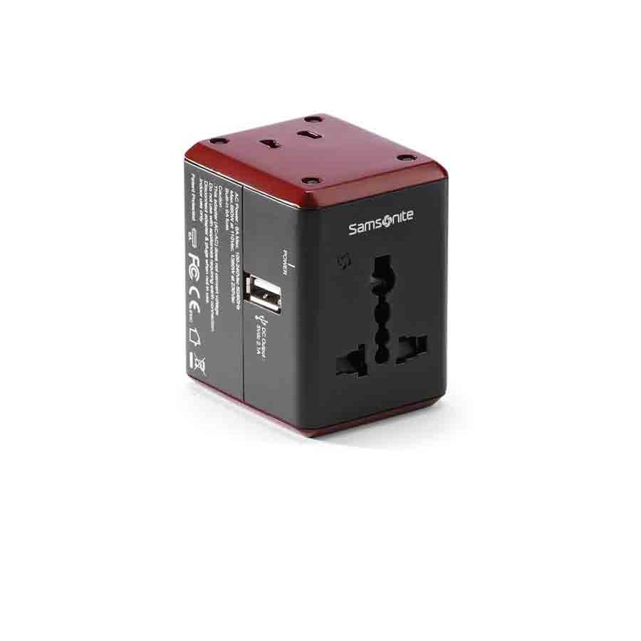 Worldwide Power Adapter with USB