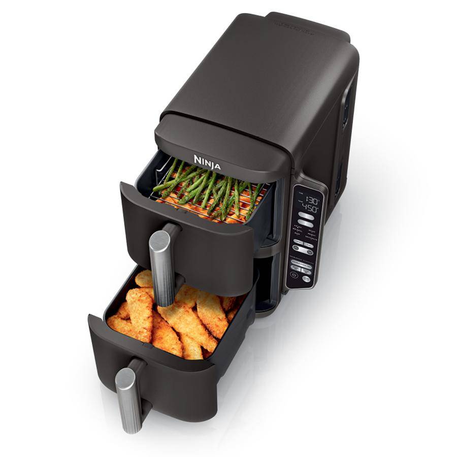 DoubleStack 6-in-1 Two Basket Air Fryer - 8 Quarts