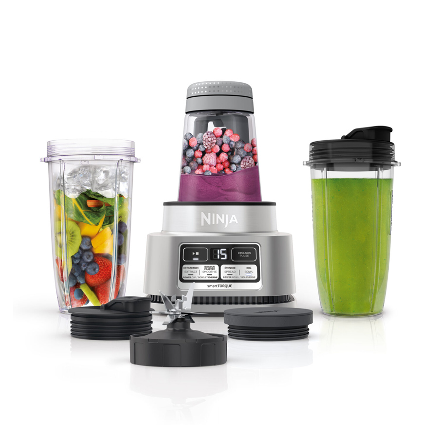 Machine à bol de boisson frappée et mélangeur personnel Foodi Power Nutri Duo
