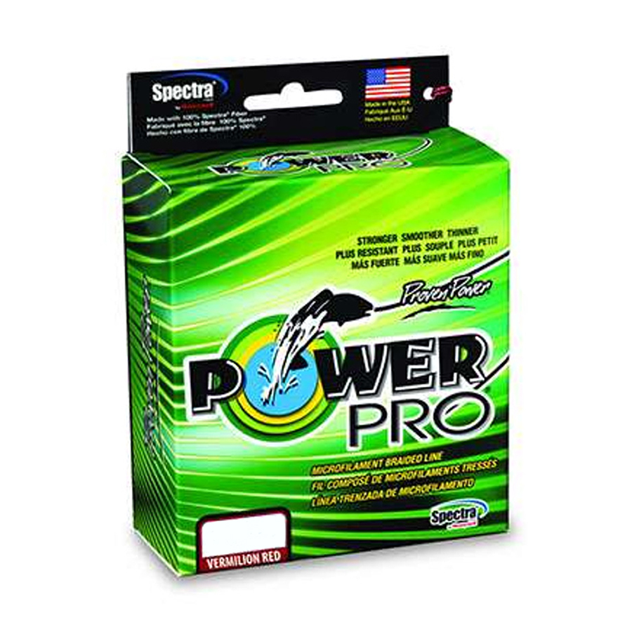 PowerPro 15 Pound Fishing Line - 100 Yards - Red