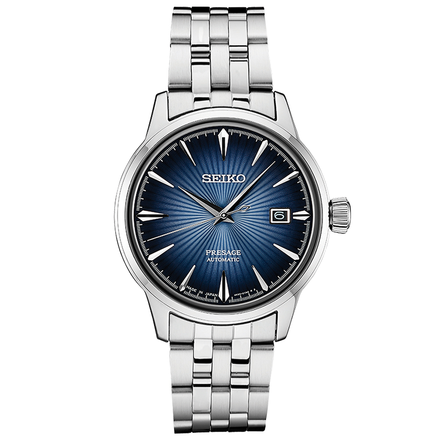 Presage Automatic Watch - Men's - Blue/Stainless Steel