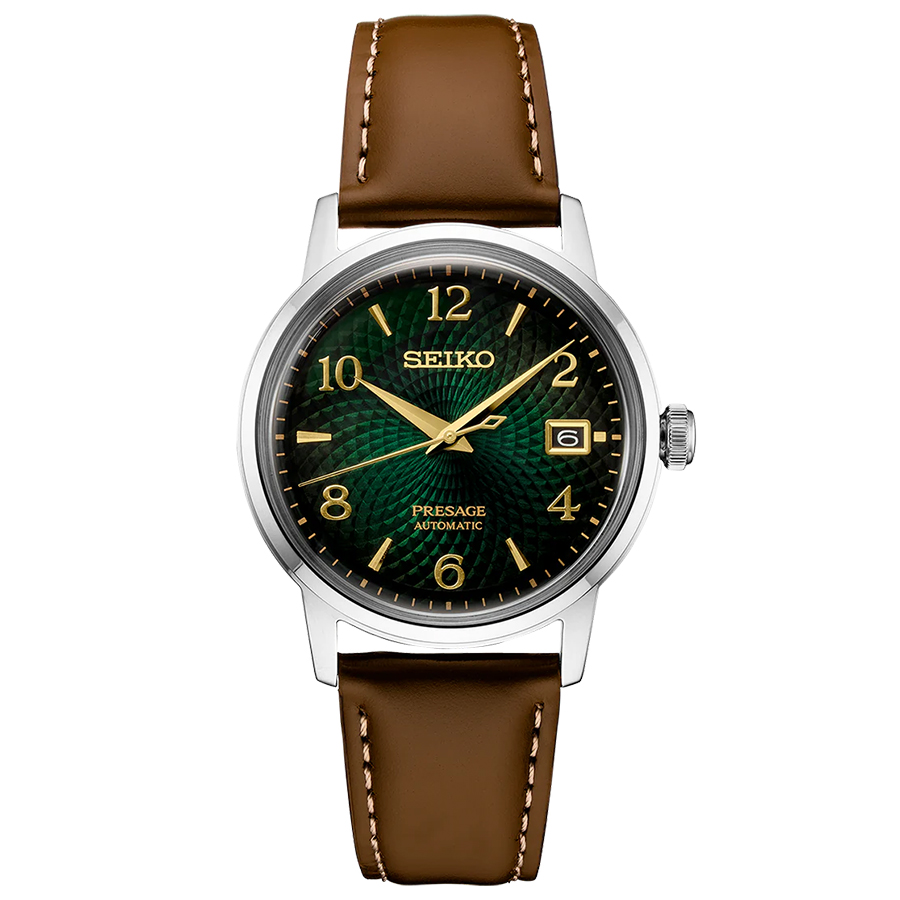 Presage Mojito Automatic Watch - Men's - Green/Stainless Steel