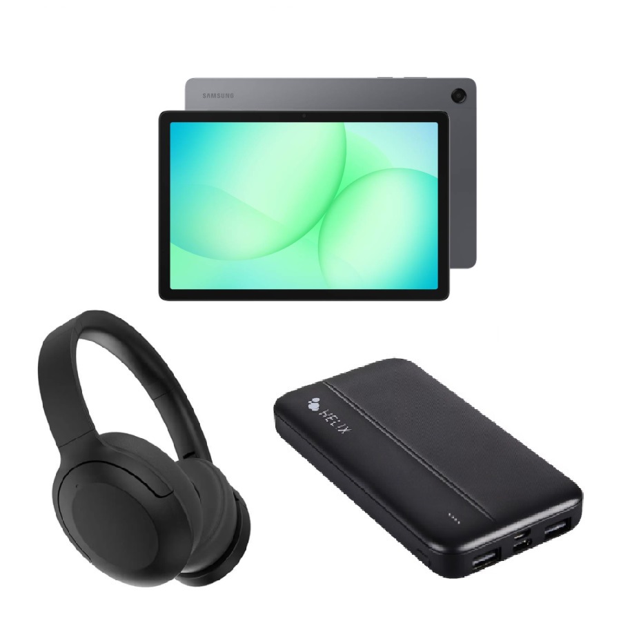 Galaxy Tab A11+ 5G - 128GB 11 inch Android Tablet with Power Bank and Headphones