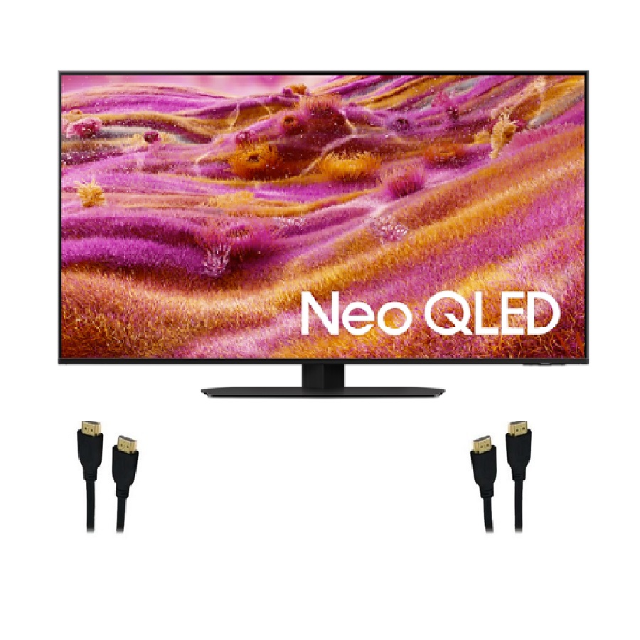 55 inch 4K UHD HDR Neo QLED Tizen Smart TV with 2 HDMI Cables