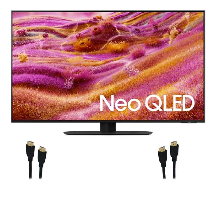 65 inch 4K UHD HDR Neo QLED Tizen Smart TV with 2 HDMI Cables