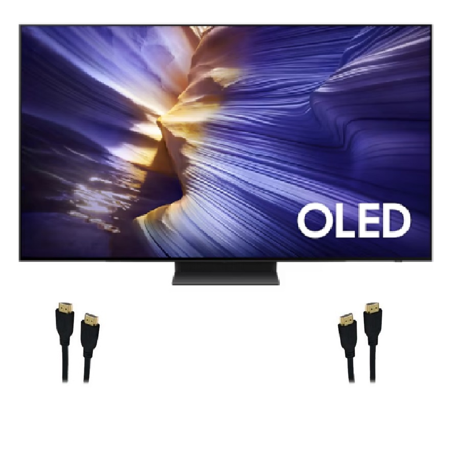 65 inch 4K UHD HDR OLED Tizen Smart TV with 2 HDMI Cables