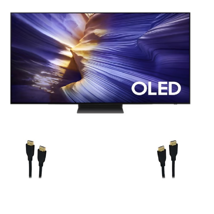 77 inch 4K UHD HDR OLED Tizen Smart TV with 2 HDMI Cables