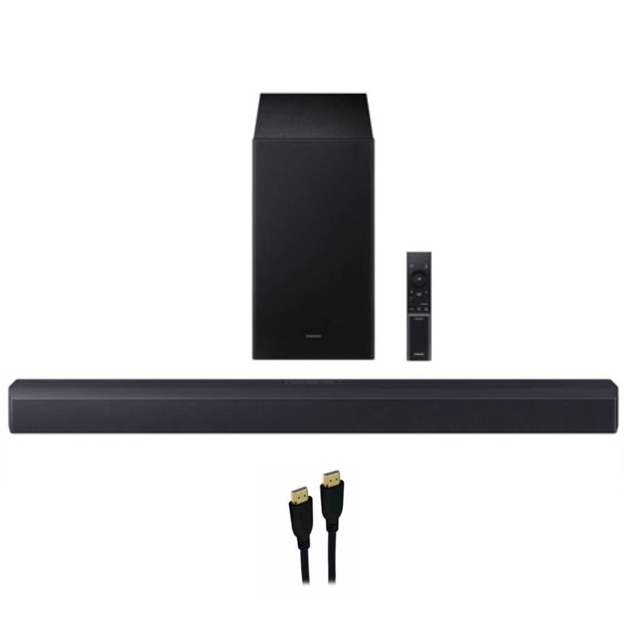 Barre de son 2.1 canaux 300 watts HW-B550F/ZC avec 1 câble HDMI