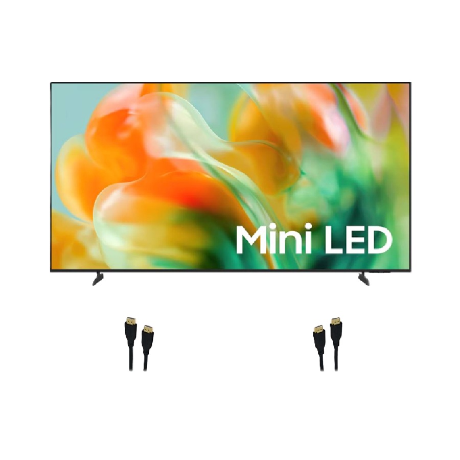 65 inch Mini LED M80H 4K Samsung Vision AI Smart TV with 2 HDMI Cables