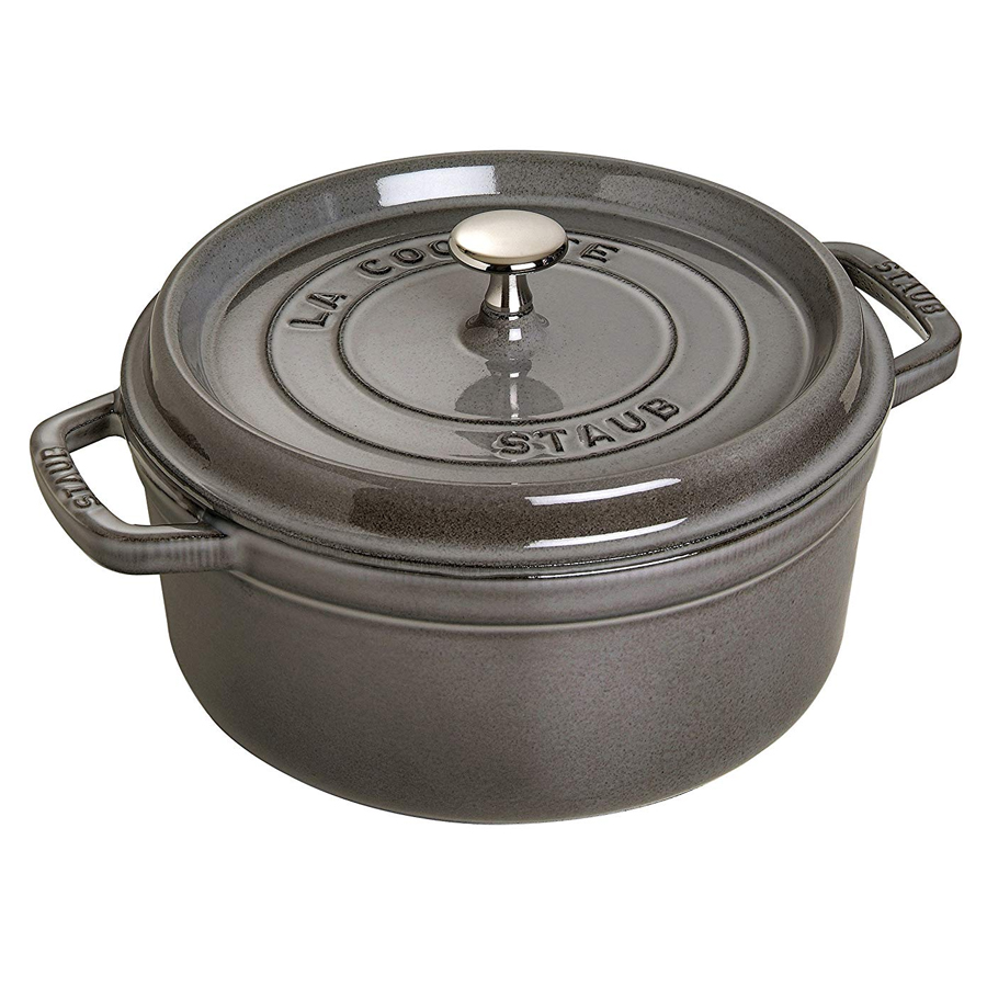 Grey Round Cocotte - 5.5 qt. / 5.2 L