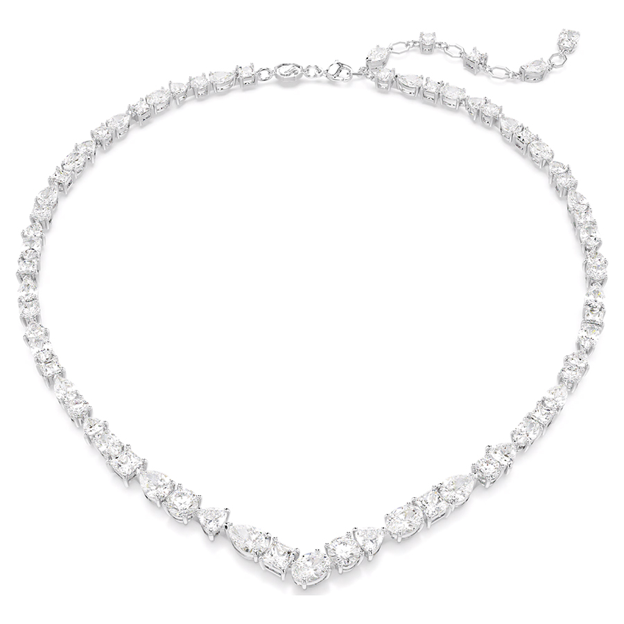 Collier Mesmera coupes mixtes - Blanc