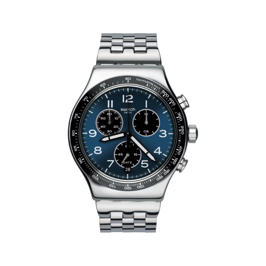 Boxengasse Blue Dial Watch - Men - 43mm