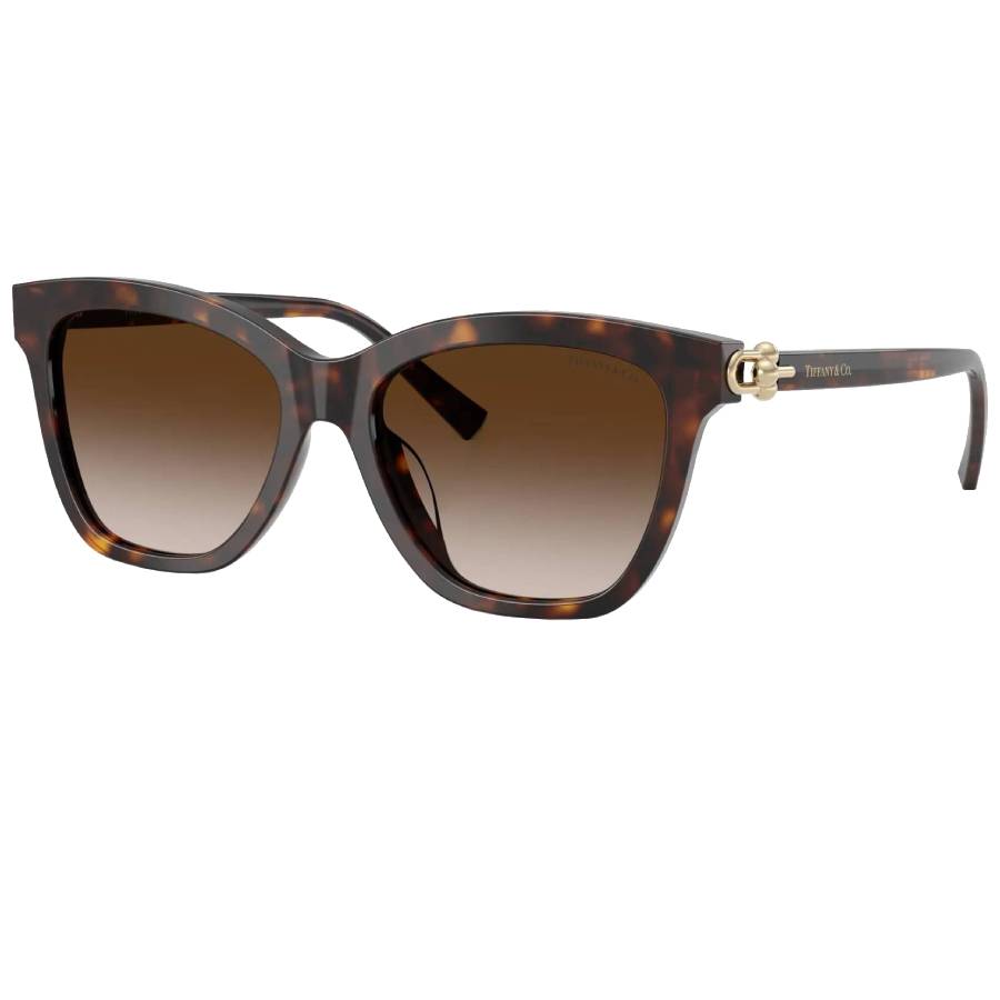Lunettes de soleil carrées avec maillons HardWear - Femmes - Havane