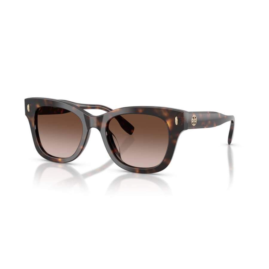 Square Sunglasses - Women - Dark Tortoise
