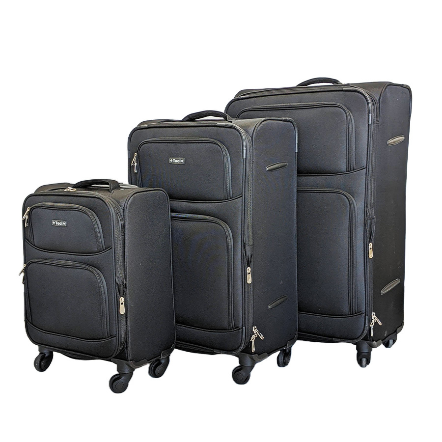 Toci Luggage Set - Black