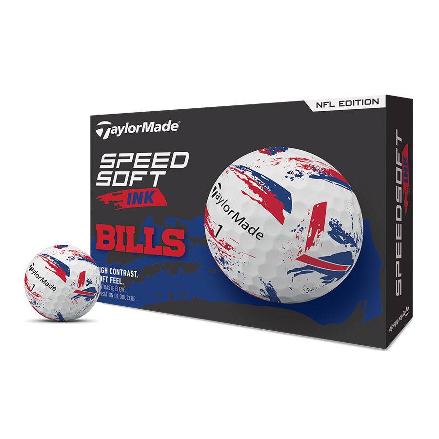 Balles de golf SpeedSoft Ink TM25 NFL Buffalo Bills