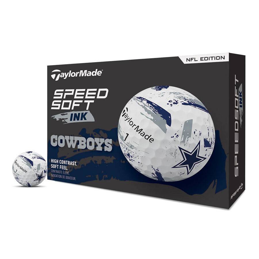 Balles de golf SpeedSoft Ink TM25 NFL Dallas Cowboys