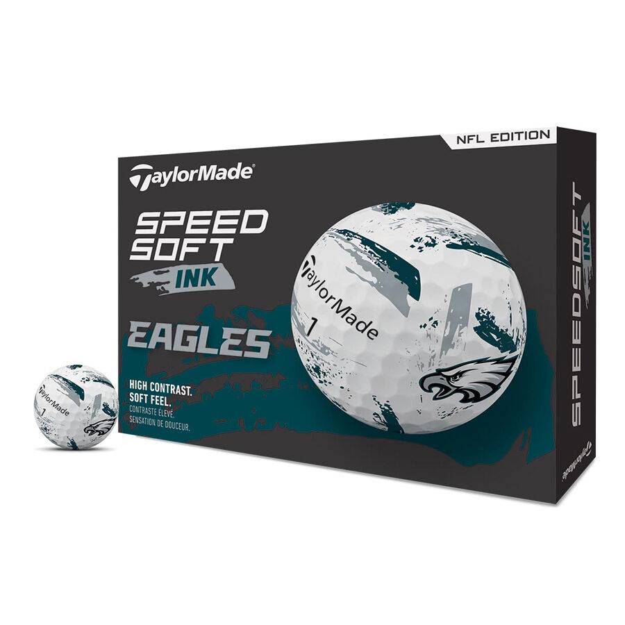 Balles de golf SpeedSoft Ink TM25 NFL Philadelphia Eagles